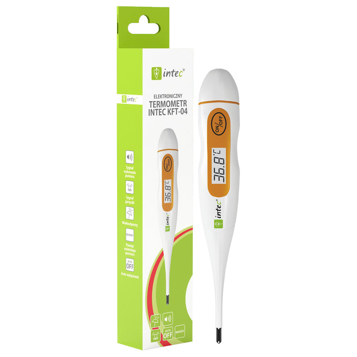 Termometro elettronico Intec KFT-04 veloce e preciso Spegnimento automatico