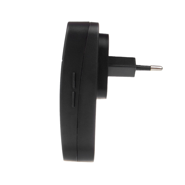 GreenBlue campanello cinetico wireless e senza batteria , 38 melodie, nero, portata fino a 150 m, IP68, GB139 B