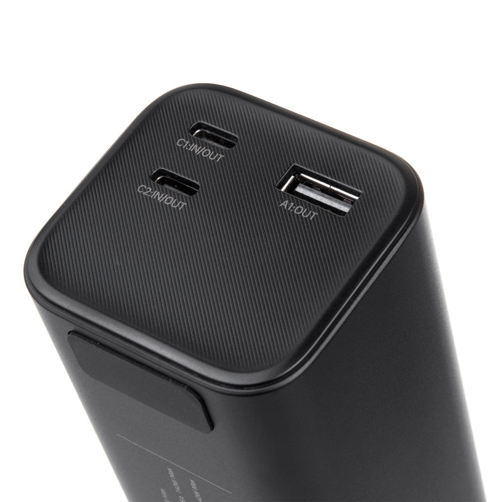 Powerbank 24600mAh con funzione di carica rapida Ingresso e uscita USB C, batteria esterna Power Delivery (PD) 140W, carica rapida/veloce/super carica, 88,56 Wh, 2x USB Type-C, capacità nominale USB: 15000mAh