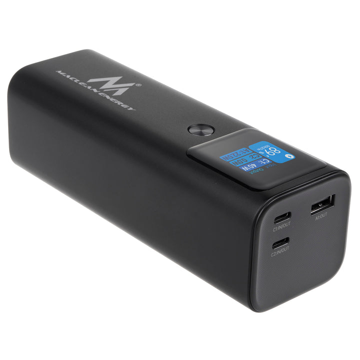 Powerbank 24600mAh con funzione di carica rapida Ingresso e uscita USB C, batteria esterna Power Delivery (PD) 140W, carica rapida/veloce/super carica, 88,56 Wh, 2x USB Type-C, capacità nominale USB: 15000mAh