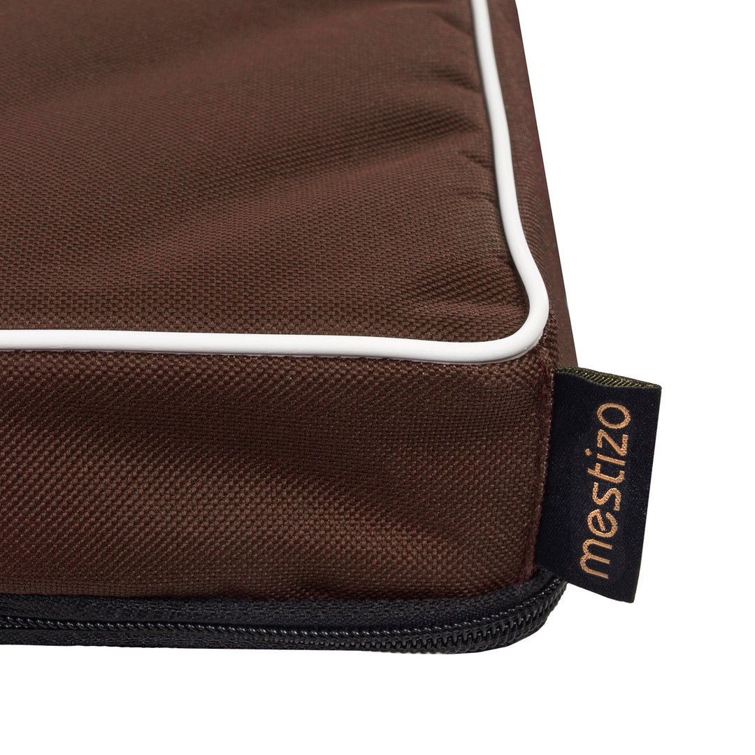 Mestizo Vigo Letto per animali domestici Materasso per cani Fondo antiscivolo impermeabile Cordura Poliestere Tessuto (80x60x5cm)