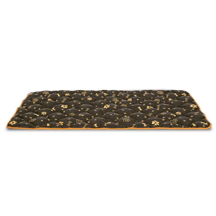 Tappeto per cani 100 x 70 cm impermeabile AIO Ossa d'oro