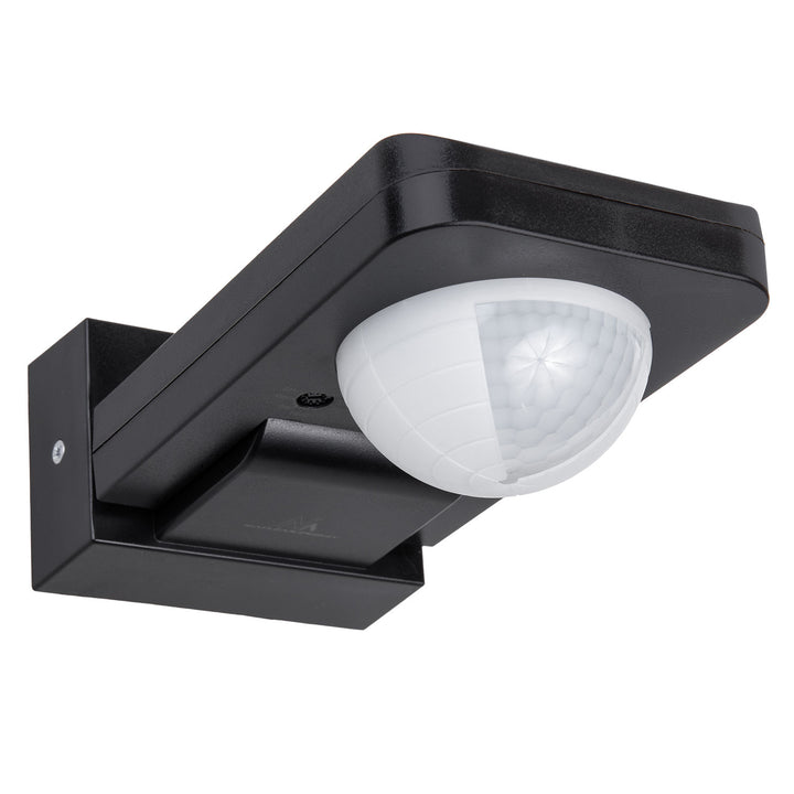 Maclean MCE243 B Sensore di movimento a infrarossi con sensore crepuscolare Campo di rilevamento di 360° fino a 20 m Sensore IP65 max 2000W (nero)