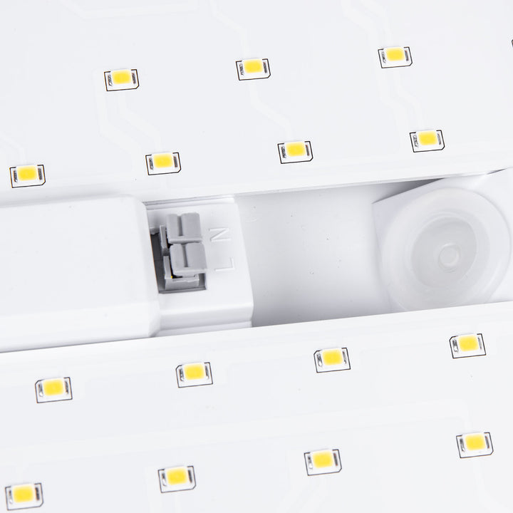 Lampada LED Maclean, numero civico, sensore crepuscolare e di movimento, dimmerabile, 20W, IP65, colore neutro (4000K), 1600lm, MCE466 W