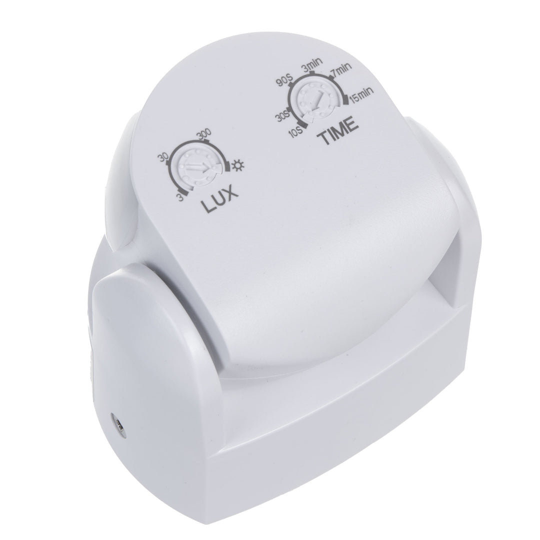 Rilevatore di movimento PIR Maclean, infrarosso, IP65, bianco, portata 12 m, carico massimo 600/1200 W, MCE468 W