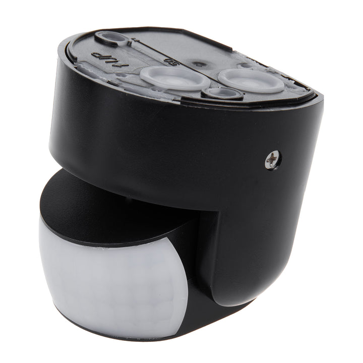 Rilevatore di movimento PIR Maclean, infrarosso, IP65, nero, portata 12 m, carico massimo 600/1200 W, MCE468 B