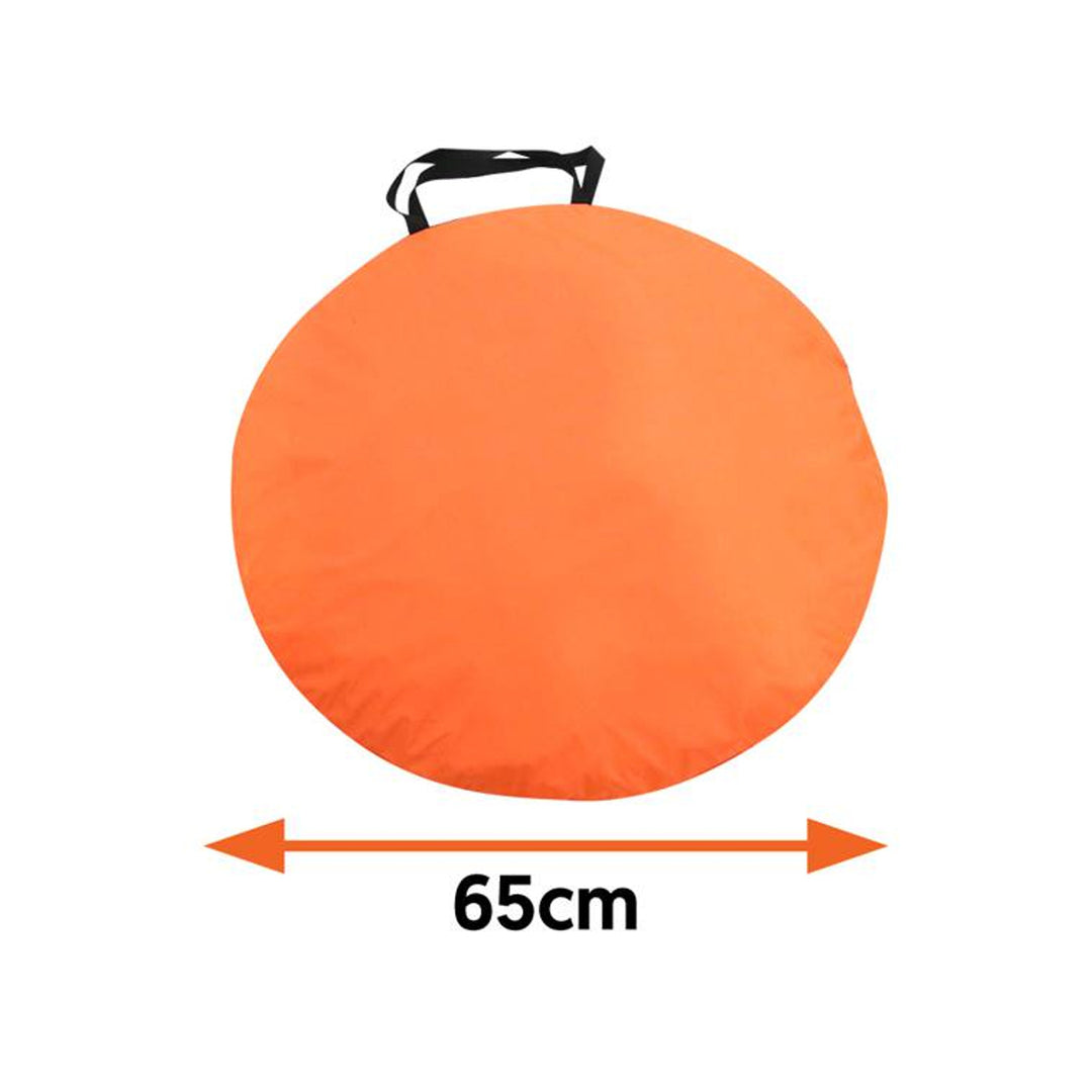 LX5015XQOR Tenda da spiaggia JUNIOR pieghevole arancione