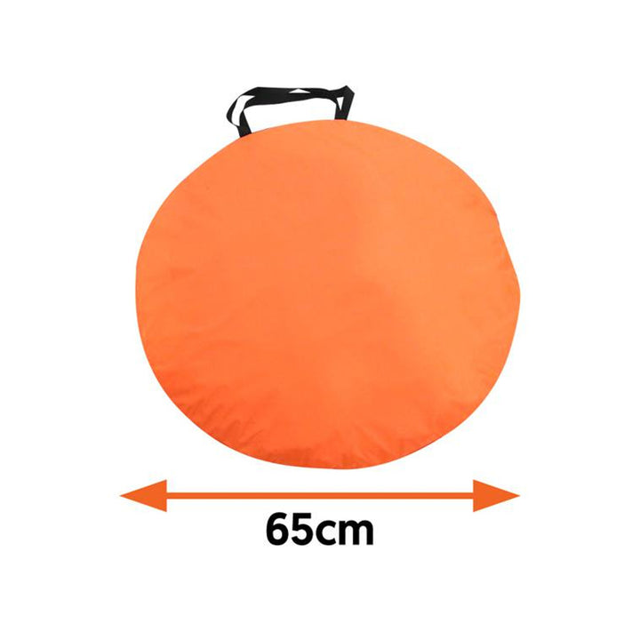 LX5015XQOR Tenda da spiaggia JUNIOR pieghevole arancione