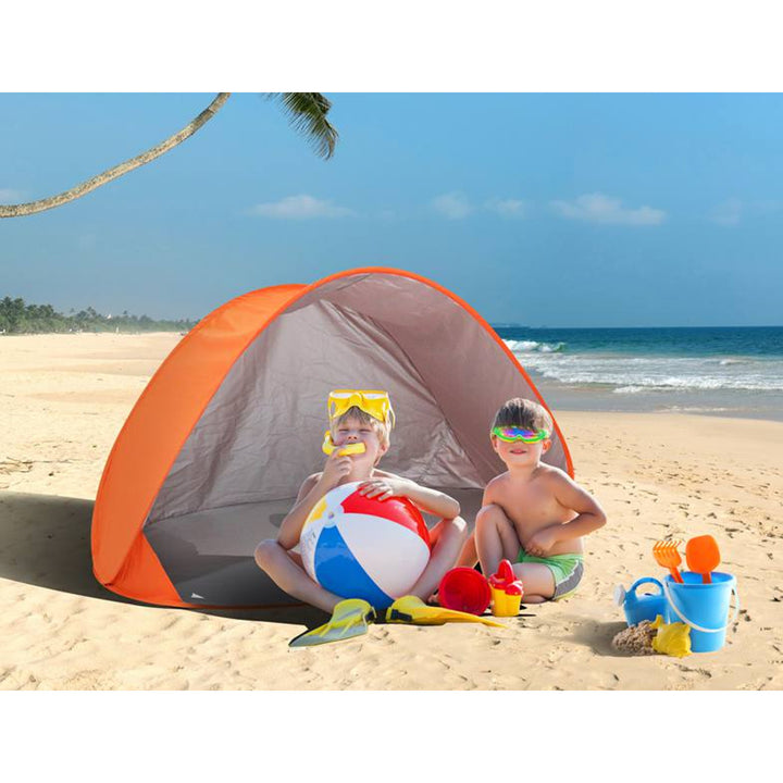 LX5015XQOR Tenda da spiaggia JUNIOR pieghevole arancione
