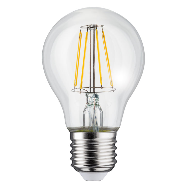 6x lampadina LED Maclean, filamento LED E27, 4W, 230V, WW bianco caldo 3000K, 470lm, retro edison decorativo A60, MCE266