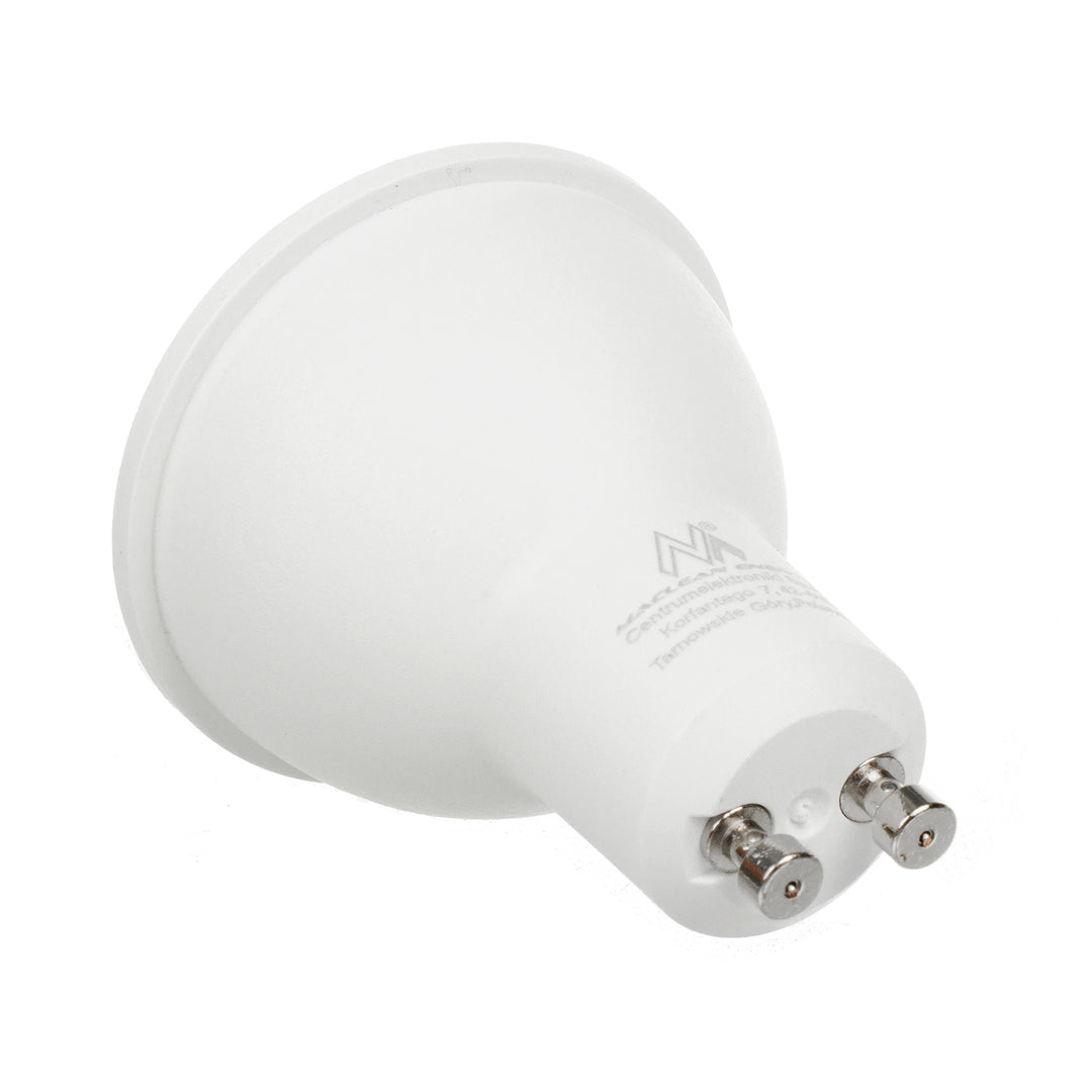 6x Lampadina LED Maclean, GU10, 7W, 220-240V~, 50/60Hz, bianco caldo, 3000K, 490 lumen, MCE437 WW