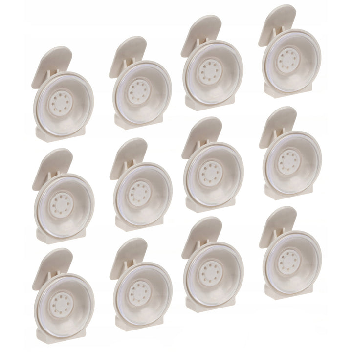 Serratura di sicurezza per porta scorrevole 12 pezzi GreenBlue GB116 bianco