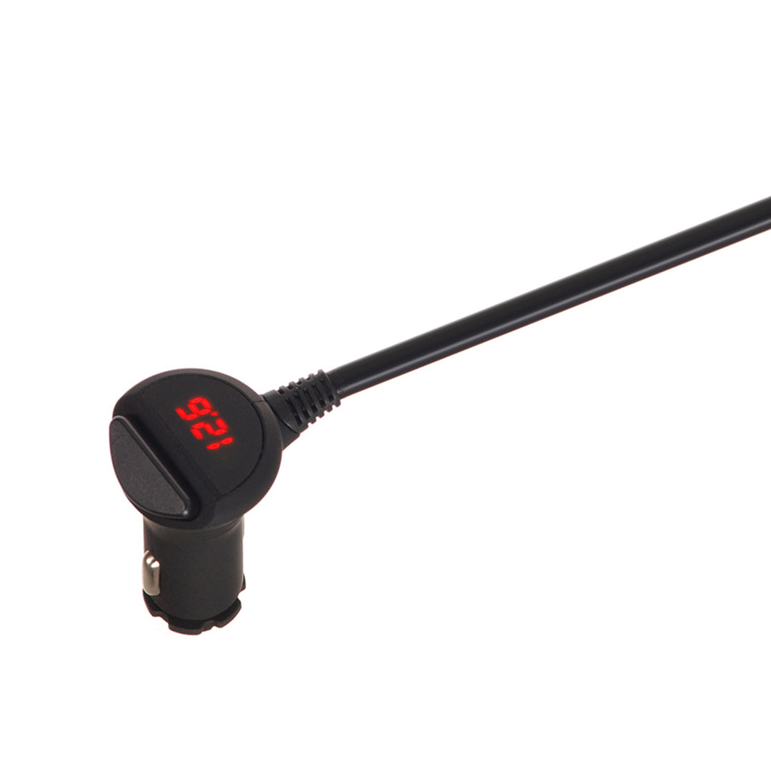 Distributore per presa accendisigari Maclean, voltmetro, 120W