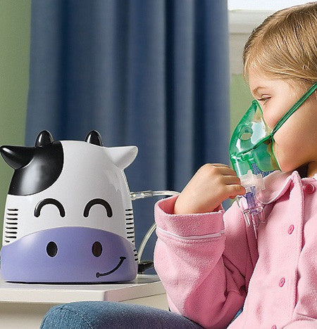 Inalatore per bambini Promedix, caramella, set di nebulizzatori, maschere, filtri, manichino, PR-810