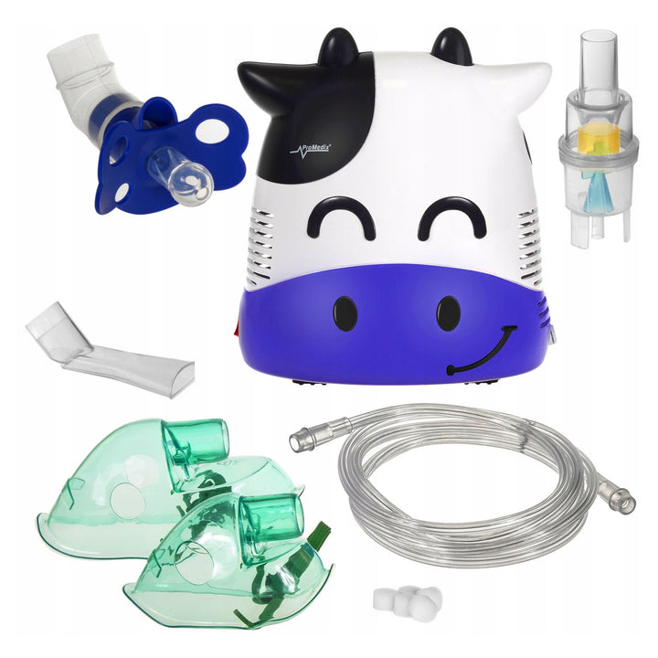 Inalatore per bambini Promedix, caramella, set di nebulizzatori, maschere, filtri, manichino, PR-810