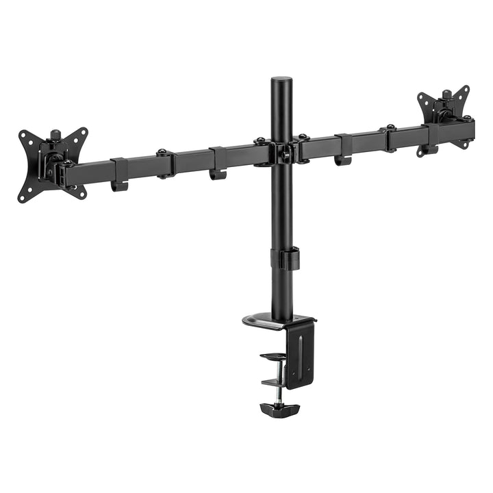 Supporto da tavolo Maclean per 2 monitor, VESA 75x75 e 100x100, 17-32", 2x 9 kg, MC-754N