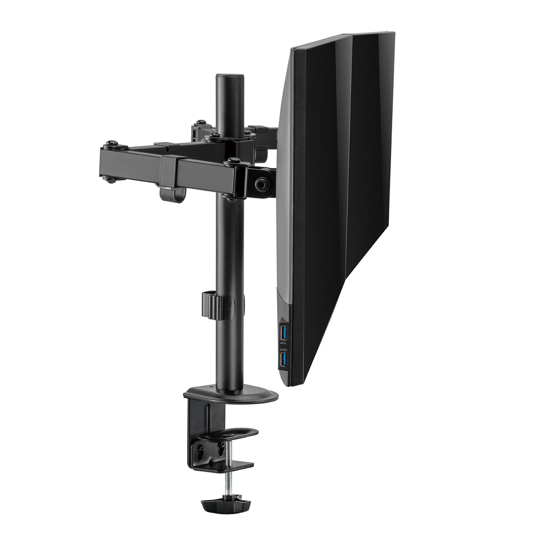 Supporto da tavolo Maclean per 2 monitor, VESA 75x75 e 100x100, 17-32", 2x 9 kg, MC-754N