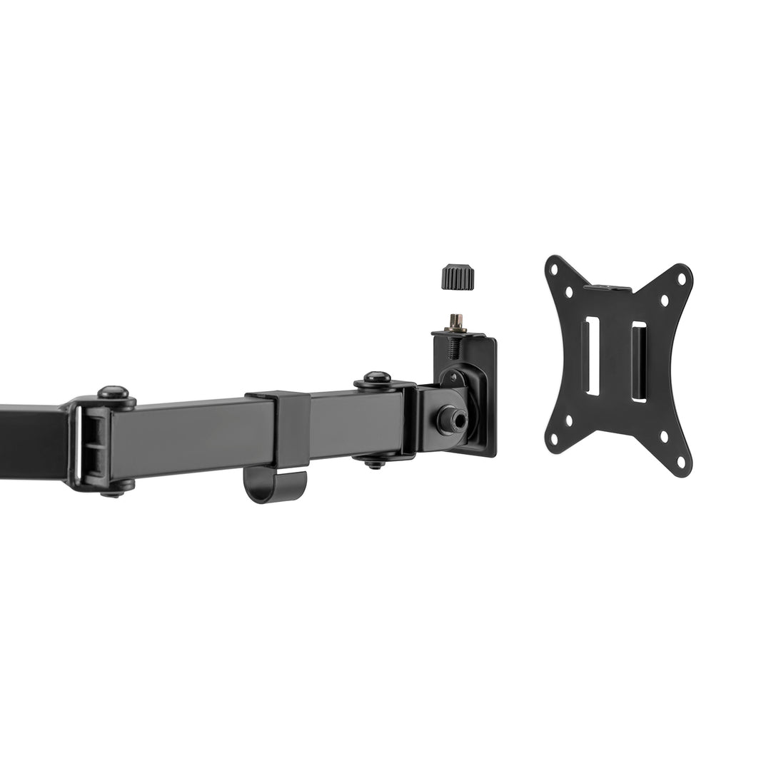 Supporto da tavolo Maclean per 2 monitor, VESA 75x75 e 100x100, 17-32", 2x 9 kg, MC-754N