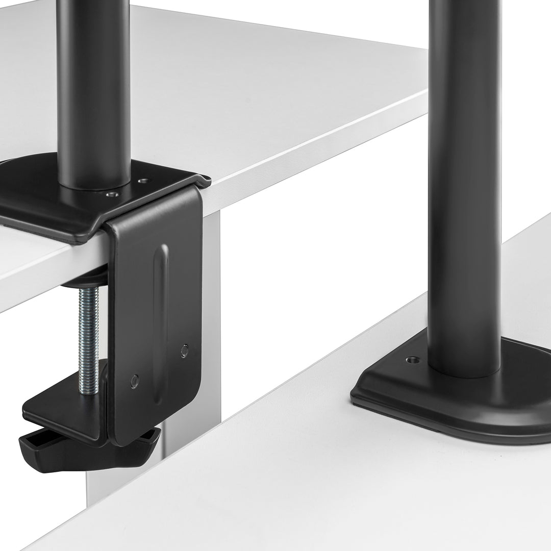 Supporto da tavolo Maclean per 2 monitor, VESA 75x75 e 100x100, 17-32", 2x 9 kg, MC-754N