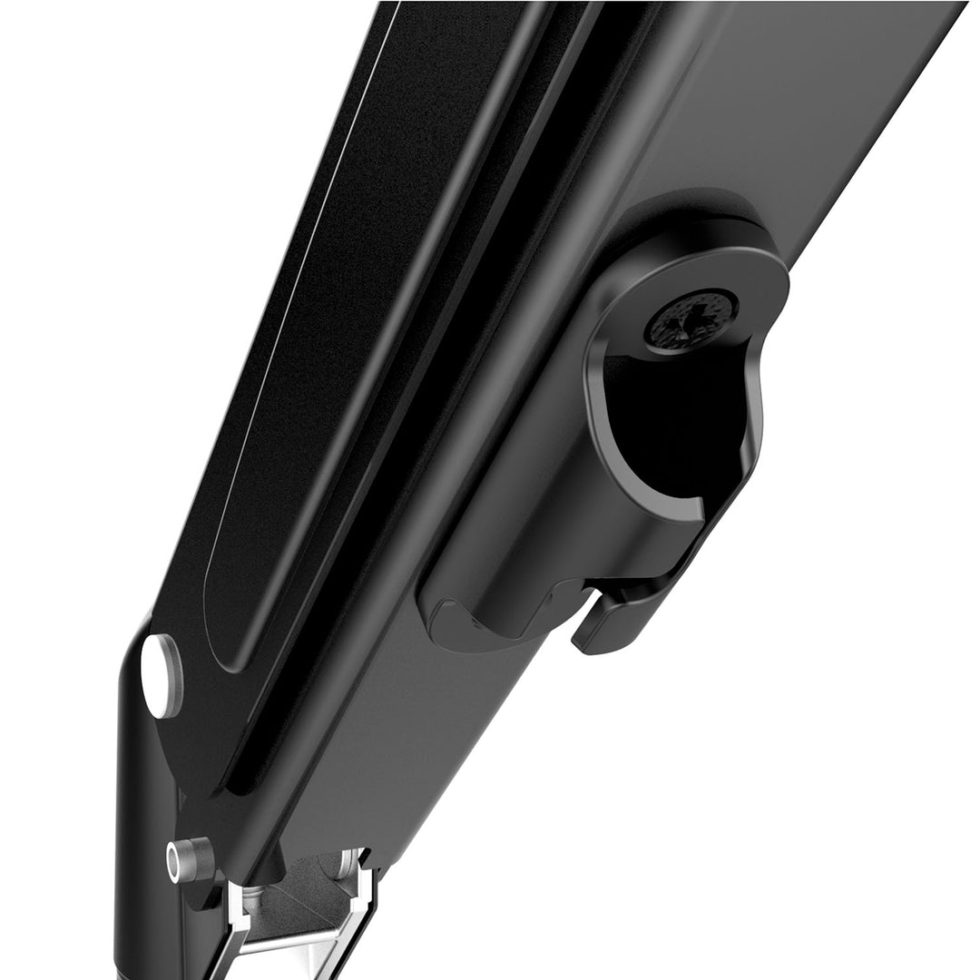 Supporto per 2 monitor Maclean, molla a gas, 13"-27", 7 kg, nero, MC-861N