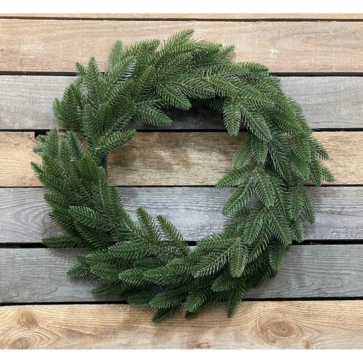 Decorazione natalizia classica, verde, 50 cm. Corona Natalizia