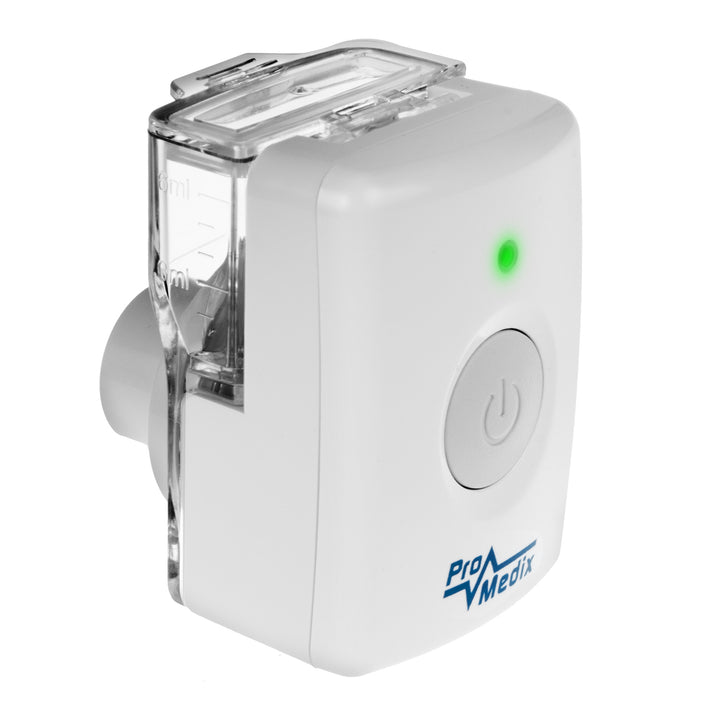 Nebulizzatore inalatore wireless portatile Promedix, kit, maschere, PR-840
