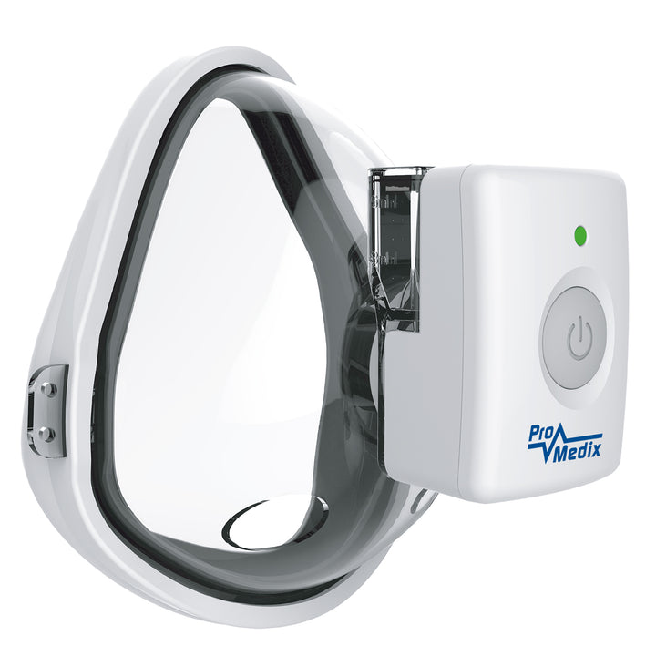 Nebulizzatore inalatore wireless portatile Promedix, kit, maschere, PR-840
