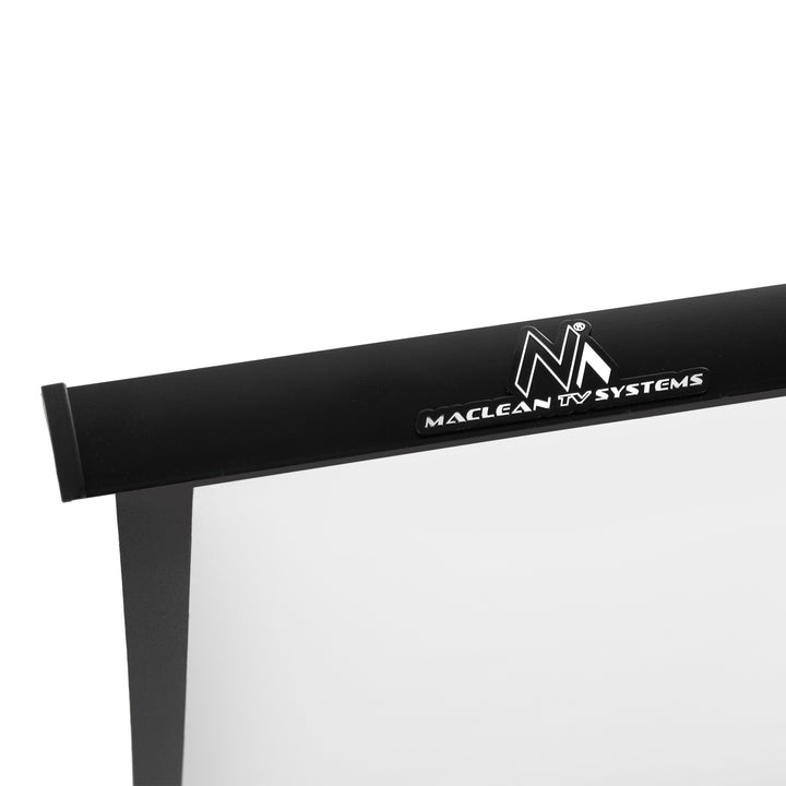 Schermo di proiezione portatile Maclean, compatto, da tavolo, 45", 4:3, MC-961