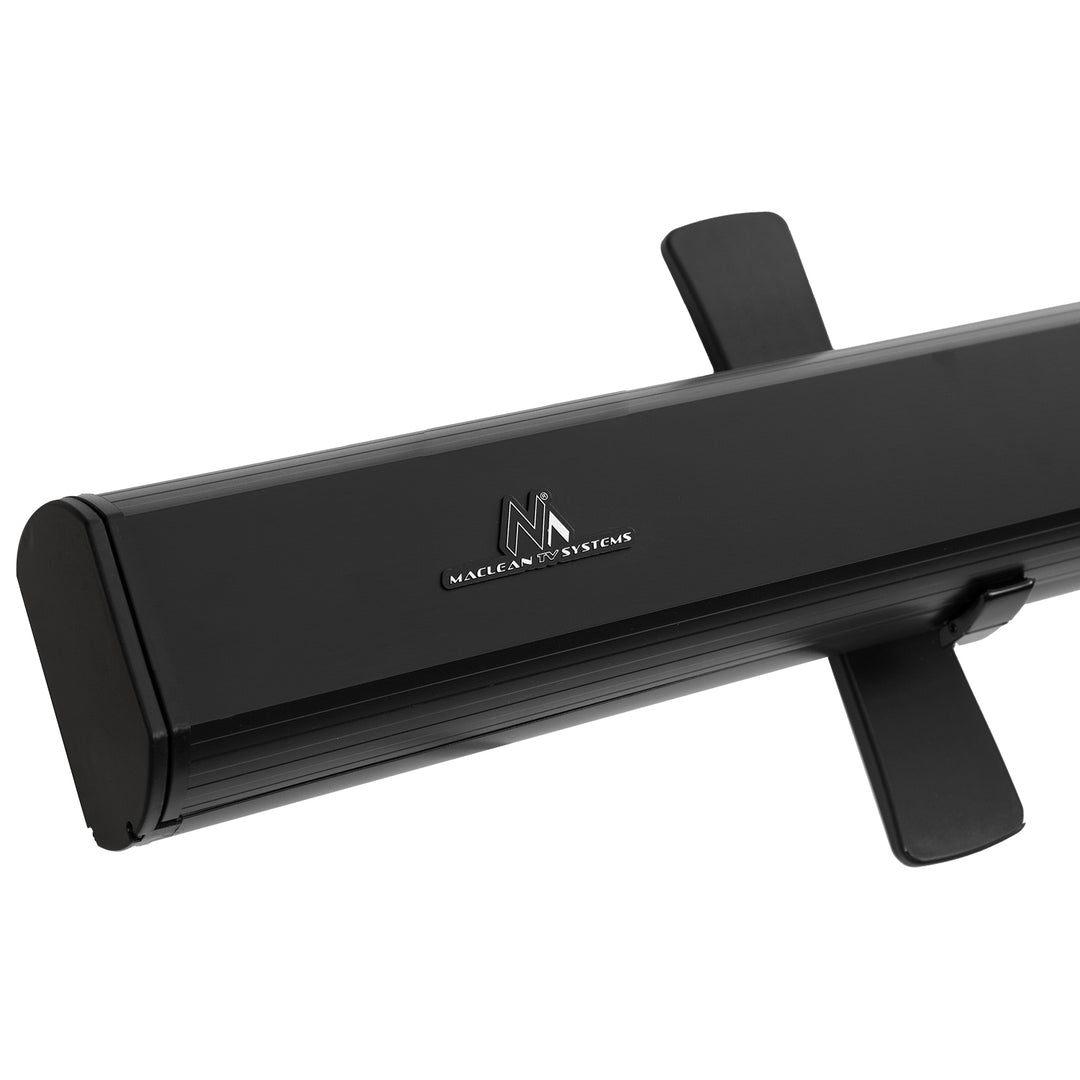 Schermo di proiezione portatile Maclean, compatto, da pavimento, 86", 4:3, MC-963