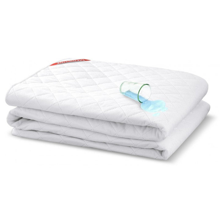 Medicline Premium Coprimaterasso impermeabile Protezione per materasso Trapuntato Lavabile fino a 30 gradi 200g/m2 (90x200cm)