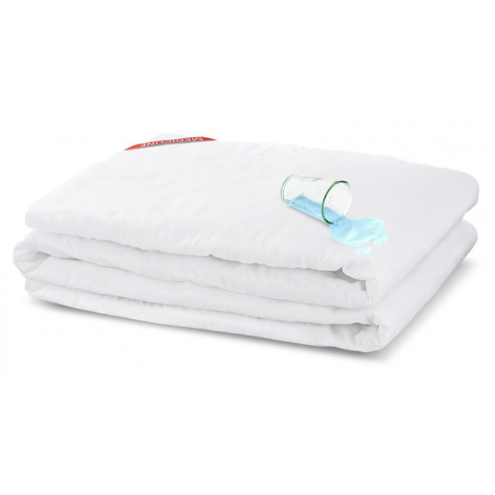 AIO FACTORY Ecco Coprimaterasso impermeabile con elastico 160x200cm  200gr/m2, colore bianco
