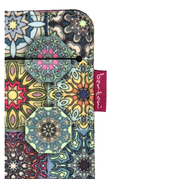 Custodia per smartphone Bertoni, Case in feltro ecologico, 105x195 mm, motivo Valencia, EE0024