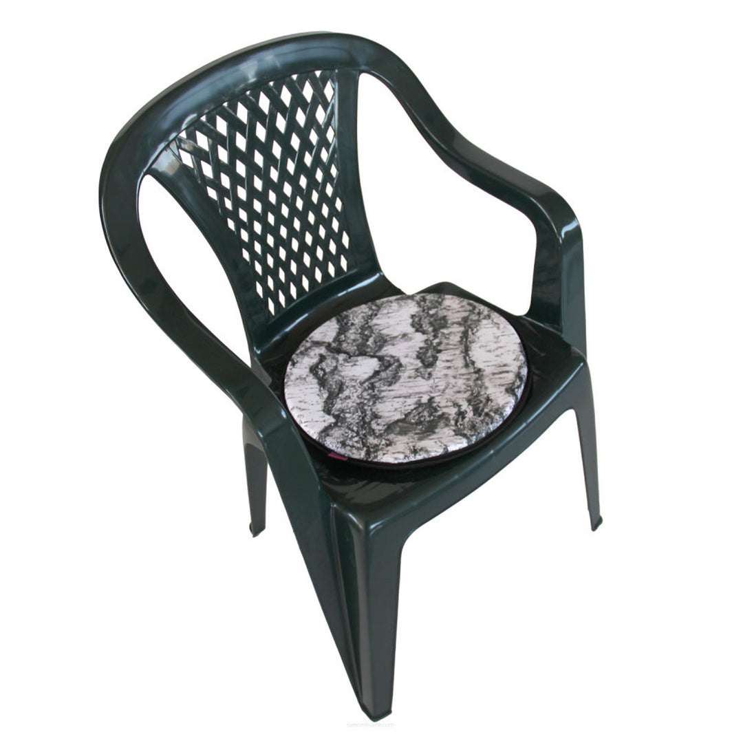 Bertoni EE0044 Cuscino UFO da sedia, tessuto codura impermeabile, motivo Brezza