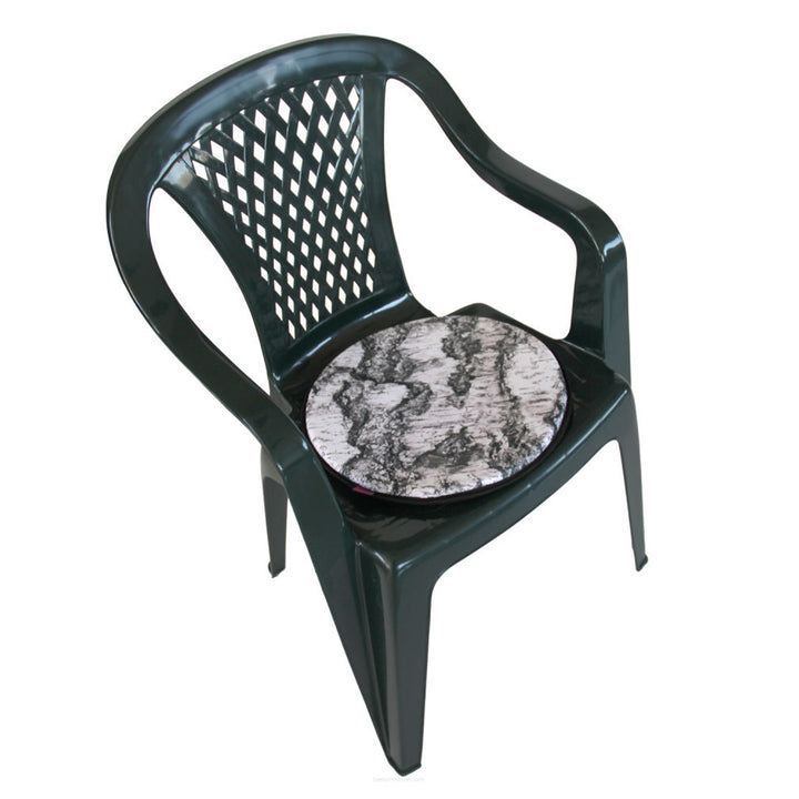 Bertoni EE0044 Cuscino UFO da sedia, tessuto codura impermeabile, motivo Brezza