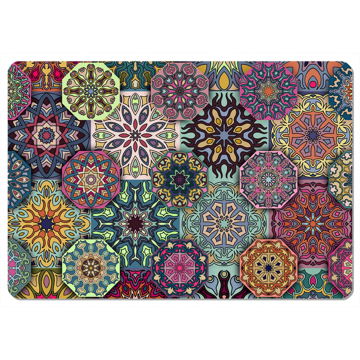 Tappetino da tavolo o da scrivania, Tovaglietta decorativa, in feltro, 29x42 cm, Valencia, Bertoni