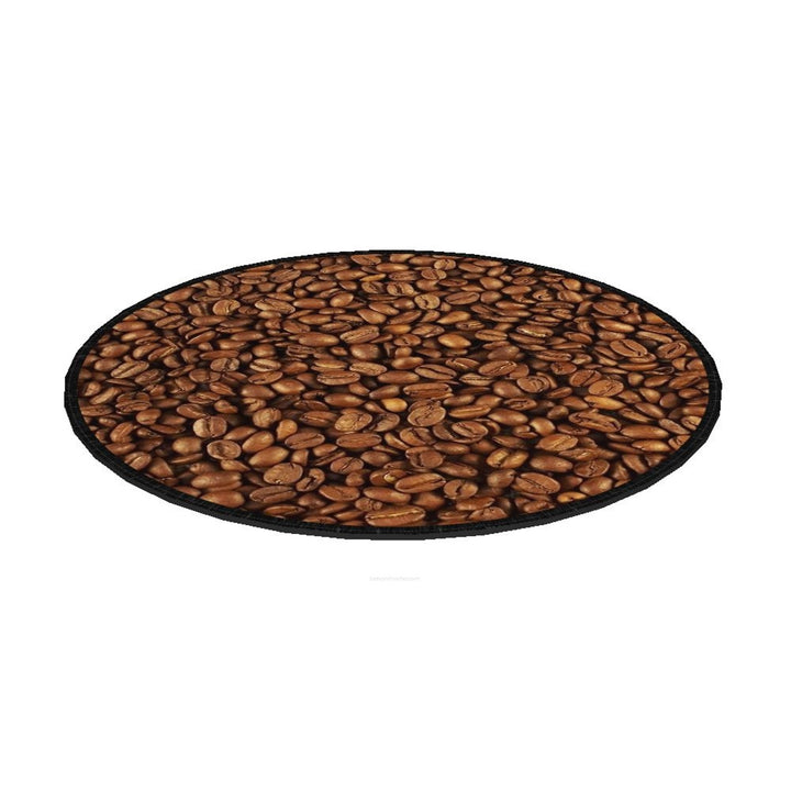 Cuscino per sedia Bertoni, decorativo, in feltro, 35 cm, Caffè, EE0061