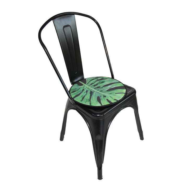 Cuscino per sedia Bertoni, decorativo, in feltro, 35 cm, Galapagos, EE0062
