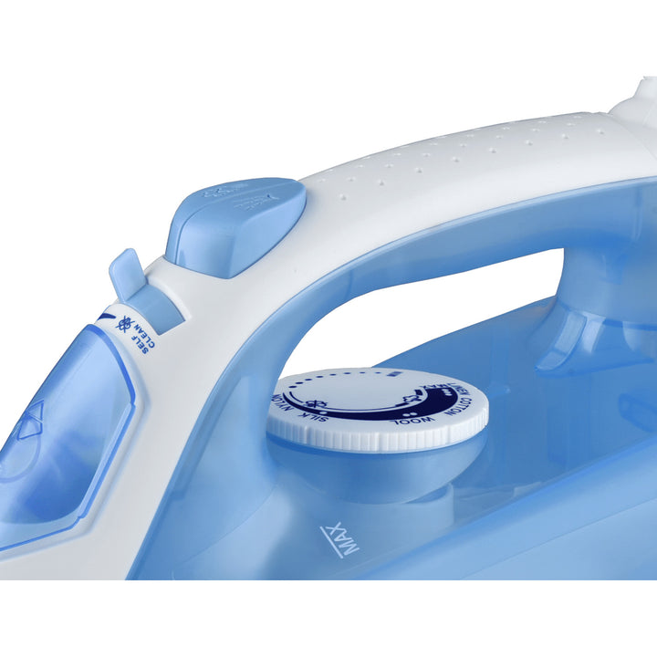Blaupunkt HSI201BL Ferro da stiro a vapore Piede coperto di teflon Funzioni anticalcare antigoccia autopulente