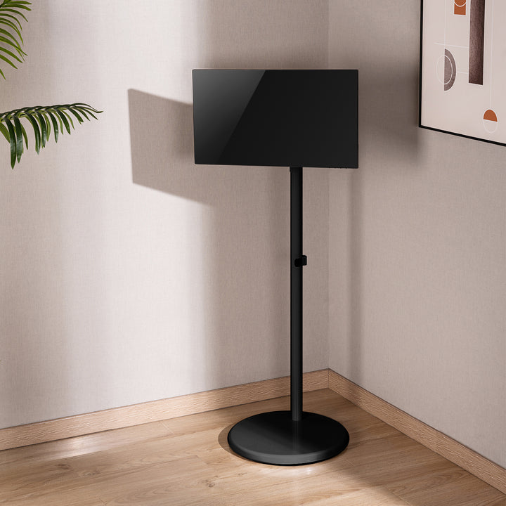 Supporto mobile per monitor/TV Maclean, molla a gas, 17"-35", 2-10kg, nero, MC-970B