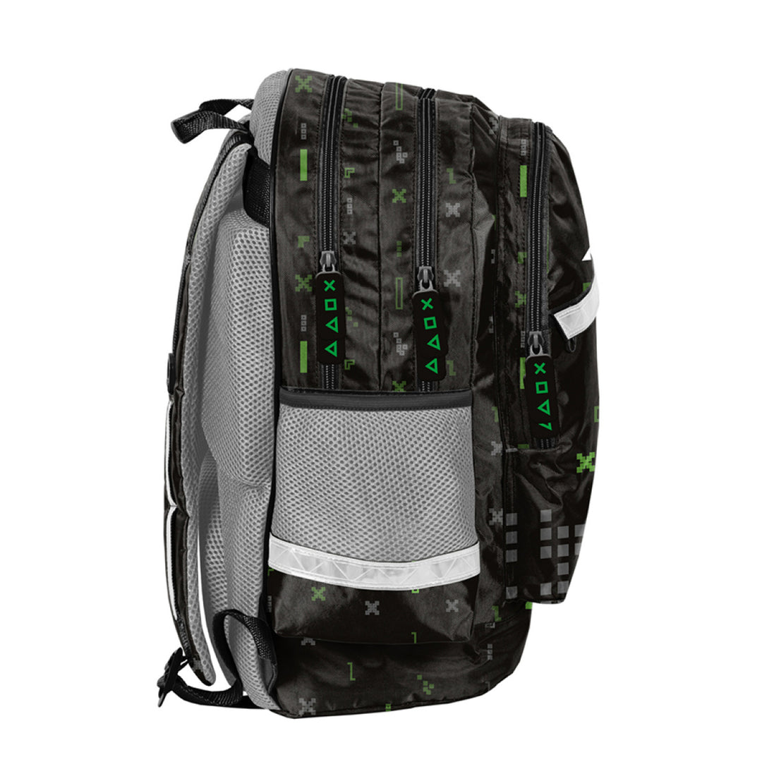 Zaino scuola Gaming Paso PP23GE-116 con dimensioni 42x29x16 cm