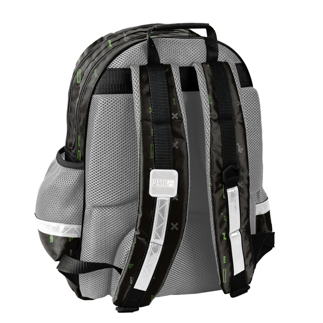 Zaino scuola Gaming Paso PP23GE-116 con dimensioni 42x29x16 cm
