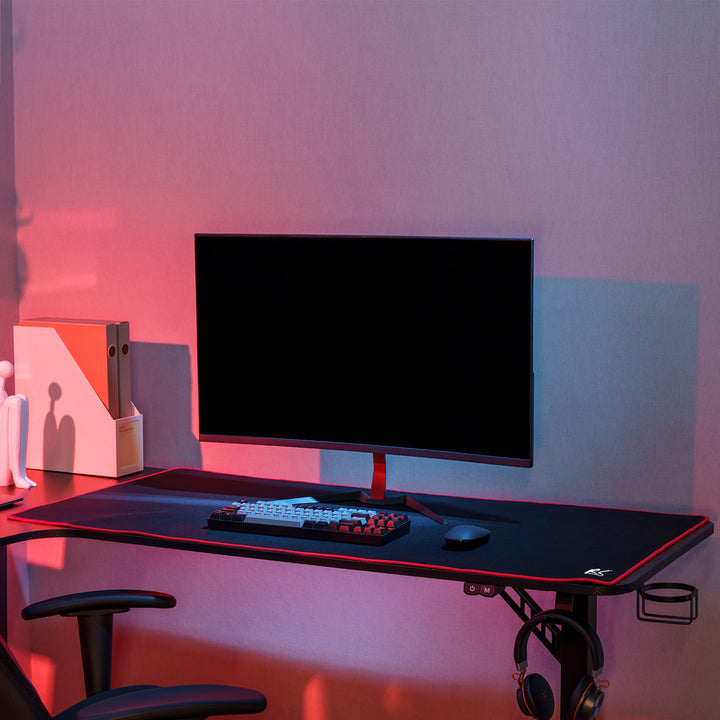 NanoRS Tappetino mouse da scrivania, 120x60cm, nero, RS173