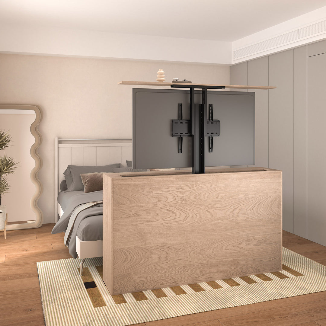 Supporto da soffitto elettrico retrattile per TV Maclean, 32''-55'', VESA 400x400, max 50 kg, Telecomando inclusoMC-976