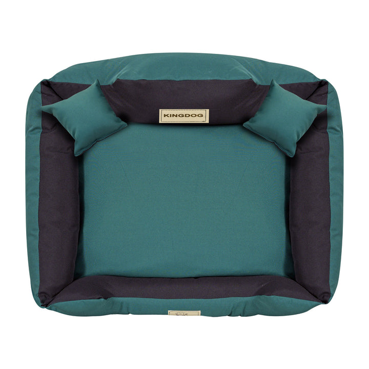 KINGDOG KINMIC100/75ZIE Letto per cani 100x75 cm verde/nero