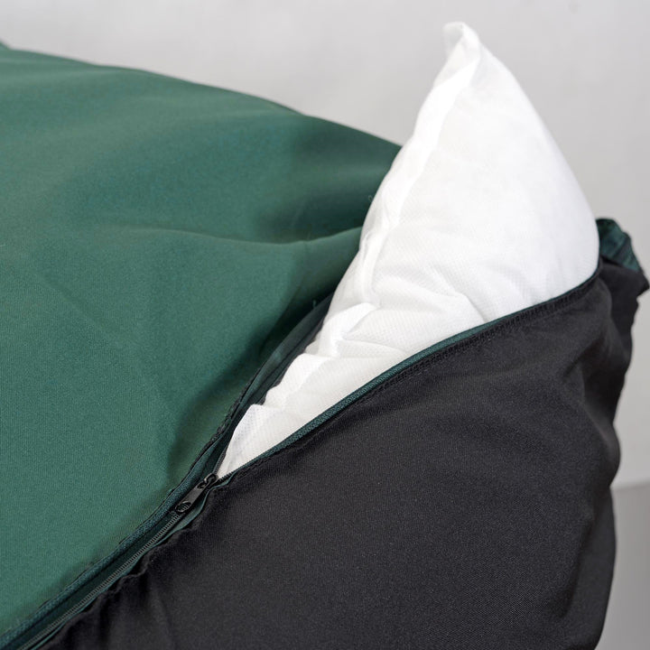 KINGDOG KINMIC100/75ZIE Letto per cani 100x75 cm verde/nero