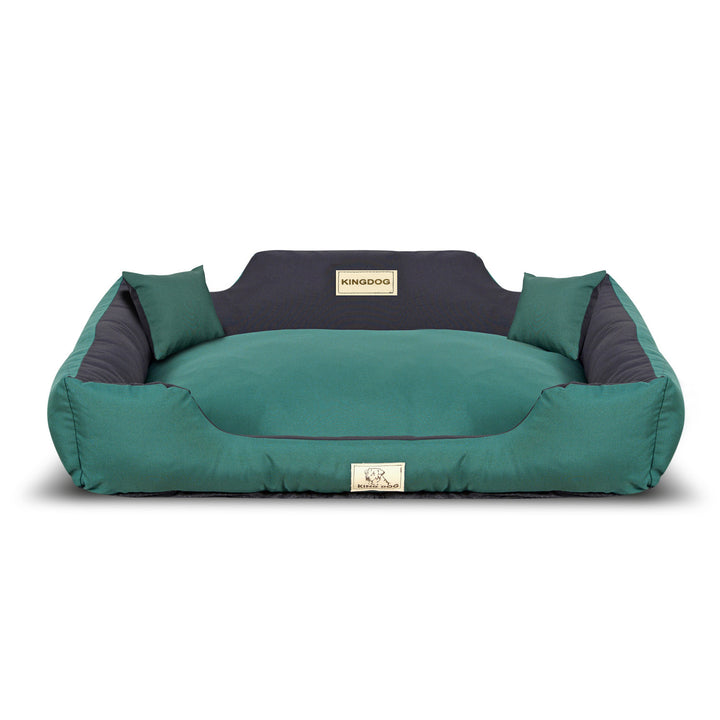 KINGDOG KINMIC115/95ZIE Cuccia per cani 115x95 cm verde/nero