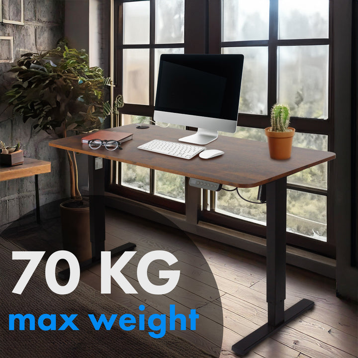 Scrivania Ergo Office con regolazione elettrica dell'altezza, per stare in piedi e seduti, altezza massima 114 cm, ER-451