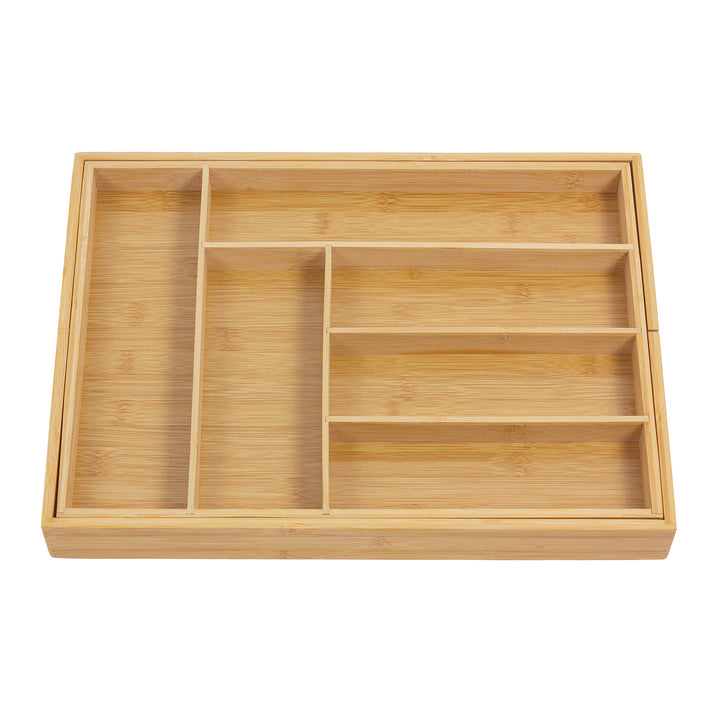 Organizzatore di posate in bambù estensibile GreenBlue, 325-500x430x45 mm, GB379