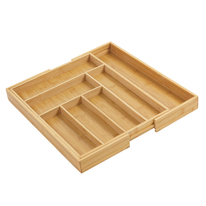 Organizzatore di posate in bambù estensibile GreenBlue, 325-500x430x45 mm, GB379
