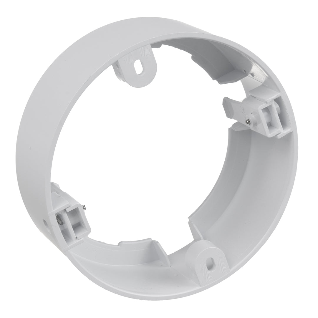 Cornice Telaio Maclean, per pannello LED 9W, rotondo, 120*38mm, MCE376 R